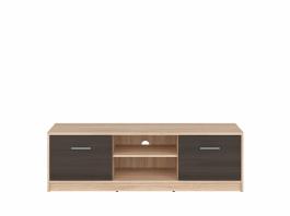Тумба под телевизор BRW NEPO RTV2D Дуб сонома/Венге, фото