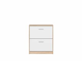 Шафка для взуття BRW NEPO SFB2K2 дуб сонома/білий, фото