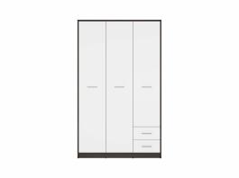 Шафа BRW NEPO SZF3D2S Венге/білий мат, фото