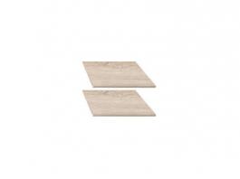 Полиці для шафи BRW NEPO SZF3D2S OPCJA 2 ( 2 SZTUKI PÓŁKA 375 MM) дуб сонома, фото