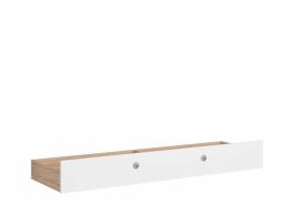 Выдвижной ящик для кровати BRW NEPO SZU (OPCJA DO ŁÓŻKA LOZ/90A) Дуб сонома/Белый, фото