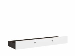 Висувний ящик для ліжка BRW NEPO SZU (OPCJA DO ŁÓŻKA LOZ/90A) Венге/білий мат, фото