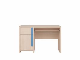 Письменный стол BRW CAPS BIU_120 Светлый дуб belluno / Синий, фото