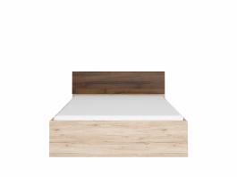 Кровать BRW ELPASSO LOZ/160 Дуб сан ремо / Орех, фото
