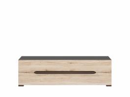 Тумба під телевізор BRW ELPASSO RTV2S дуб сан ремо/Сірий вольфрам, фото