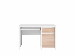 Письмовий стіл BRW KASPIAN BIU1D1S/120 білий/дуб сонома, фото