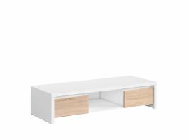 Тумба под телевизор BRW KASPIAN RTV2S Белый/Дуб монумент, фото