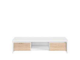 Тумба под телевизор BRW KASPIAN RTV2S Белый/Дуб сонома, фото