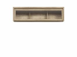 Полка BRW KASPIAN SFW1W/140 Белый/Дуб монумент, фото