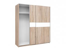 Шафа BRW F27 (VICTORIA) SZF/170/195/3 дуб сонома/дуб сонома/білий, фото