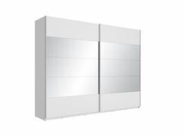 Шафа BRW F27 (VICTORIA) SZF2D/270/210/5M Біле / Дзеркало, фото