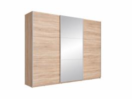 Шафа BRW F27 (VICTORIA) SZF3D/270/210/3M дуб сонома / Дзеркало, фото