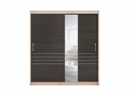 Шафа BRW ELDA SZAFA/200/32 дуб сонома / Венге, фото