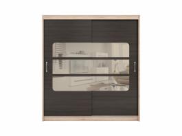 Шафа BRW ELDA SZAFA/200/14 дуб сонома/Венге, фото