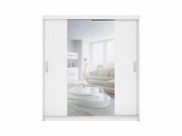 Шкаф BRW ELDA SZAFA/200/26 Белый, фото