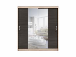 Шафа BRW ELDA SZAFA/200/26 дуб сонома/Венге, фото