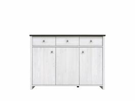 Комод BRW PORTO KOM3D3S Лиственница сибиу/Сосна ларико, фото