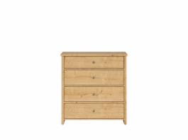 Комод BRW PORTO KOM4S Берлінгтонських натуральний дуб, фото