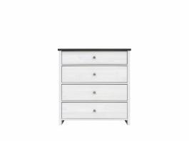 Комод BRW PORTO KOM4S Модрина Сібіу / Сосна ларик, фото