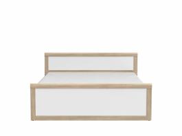 Ліжко BRW BELINDA LOZ/160 дуб санома/білий, фото