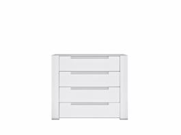 Комод BRW DINARO KOM4S/9/10 білий, фото
