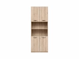 Книжкова шафа BRW EXECUTIVE REG4D/22/8 дуб сан ремо, фото