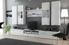 Стінка CAMA DREAM II білий матовий/білий глянець, фото