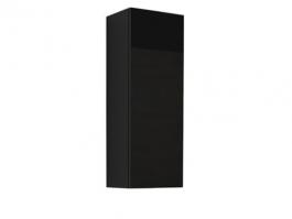 Пенал навесной малый CAMA VIGO Черный матовый / Черный глянец, фото