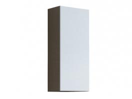 Пенал навісний малий CAMA VIGO Лате матовий/білий глянець, фото