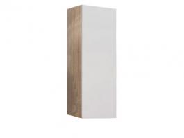 Пенал навісний малий CAMA VIGO дуб сонома/білий глянець, фото