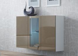 Комод CAMA VIGO Белый матовый / Латте глянец, фото