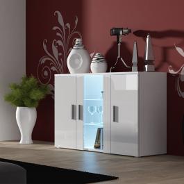 Комод CAMA SOHO білий матовий/білий глянець, фото