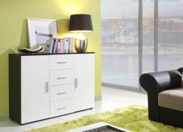 Комод CAMA Uni Венге матовий/білий глянець, фото