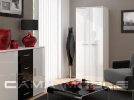 Шкаф универсальный CAMA Белый матовый / Белый глянец, фото