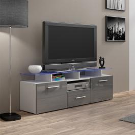 Тумба ТВ CAMA EVORA MINI білий матовий/Сірий глянець, фото