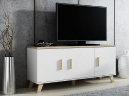 Комод CAMA LOTTA 3D білий/дуб сонома, фото