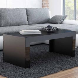 Журнальний столик CAMA TESS чорний матовий/чорний глянець, фото