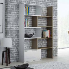 Стеллаж CAMA PACO Белый матовый / Латте матовый, фото