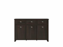 Комод BRW CANNET KOM3D3S Темная сосна, фото