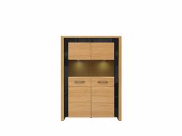 Книжный шкаф BRW AROSA REG2W, фото