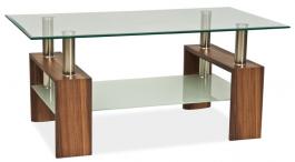 Журнальний столик SIGNAL LISA II горіх, фото