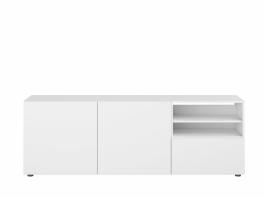 Тумба під телевізор BRW MODAI RTV2D1S/6/18 білий, фото