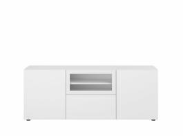 Тумба під телевізор BRW MODAI RTV2D1W/6/16 білий, фото