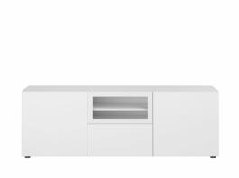 Тумба під телевізор BRW MODAI RTV2D1W/6/18 білий, фото