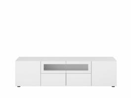 Тумба під телевізор BRW MODAI RTV2D2W/4/16 білий, фото