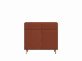 Комод BRW MOKO KOM2D2S/10/10 Бордо, фото