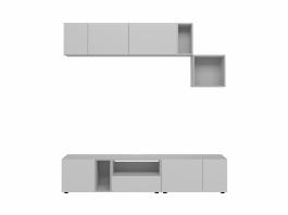 Комплект для телевізора BRW MOKO MOKO_4 Сірий, фото