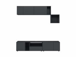 Комплект для телевизора BRW MOKO MOKO_4 Черный, фото