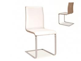 Крісло SIGNAL H-690 білий/дуб сонома, фото