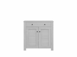 Шафка BRW AMSTERDAM KOM2D1S/10/10 Сібіу сірий, фото